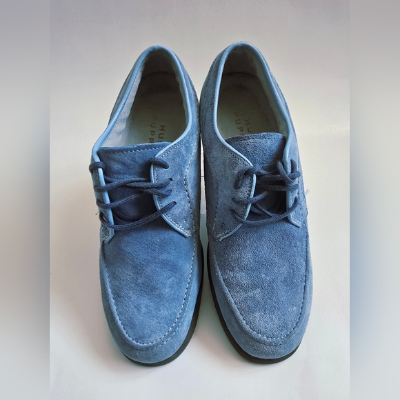 Hush Puppy Vintage Blue Suede Loafers Women Size 6.5 - Picture 3 of 8